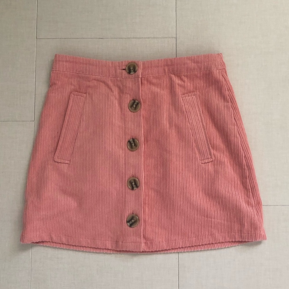 Pink Corduroy Skirt ‼️‼️